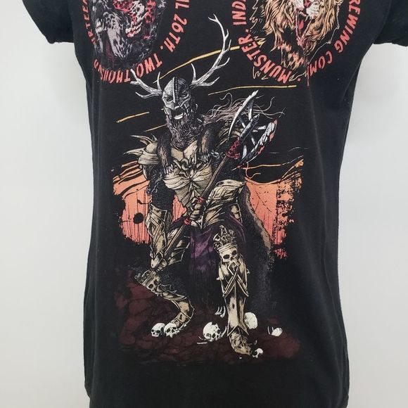 Three Floyds Brewing Co Dark Lord Day 2014 Festival Concert T Shirt Size Medium - Picture 2 of 13